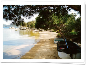 Plage Pezza Les Pieds dans l'eau